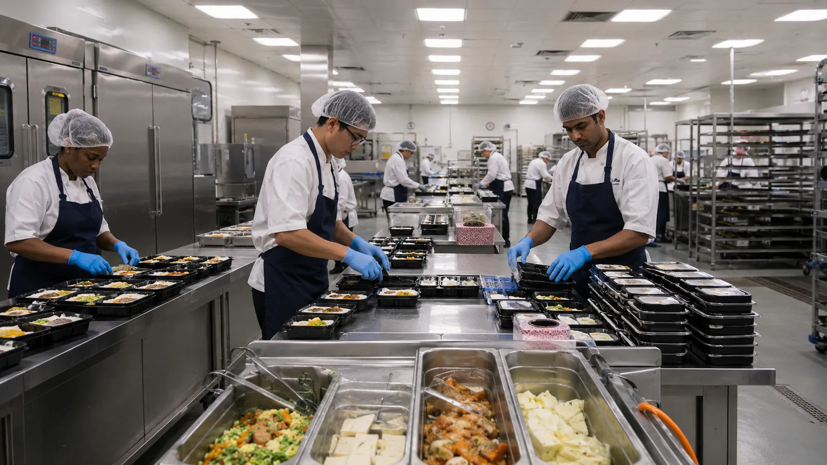 Airline Catering Kitchen Solution