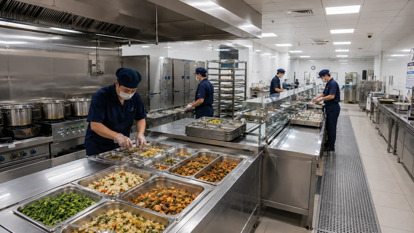 Factory & Staff Dining