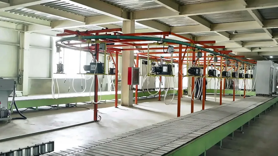 Vacuum Extraction & Leak Detection Line
