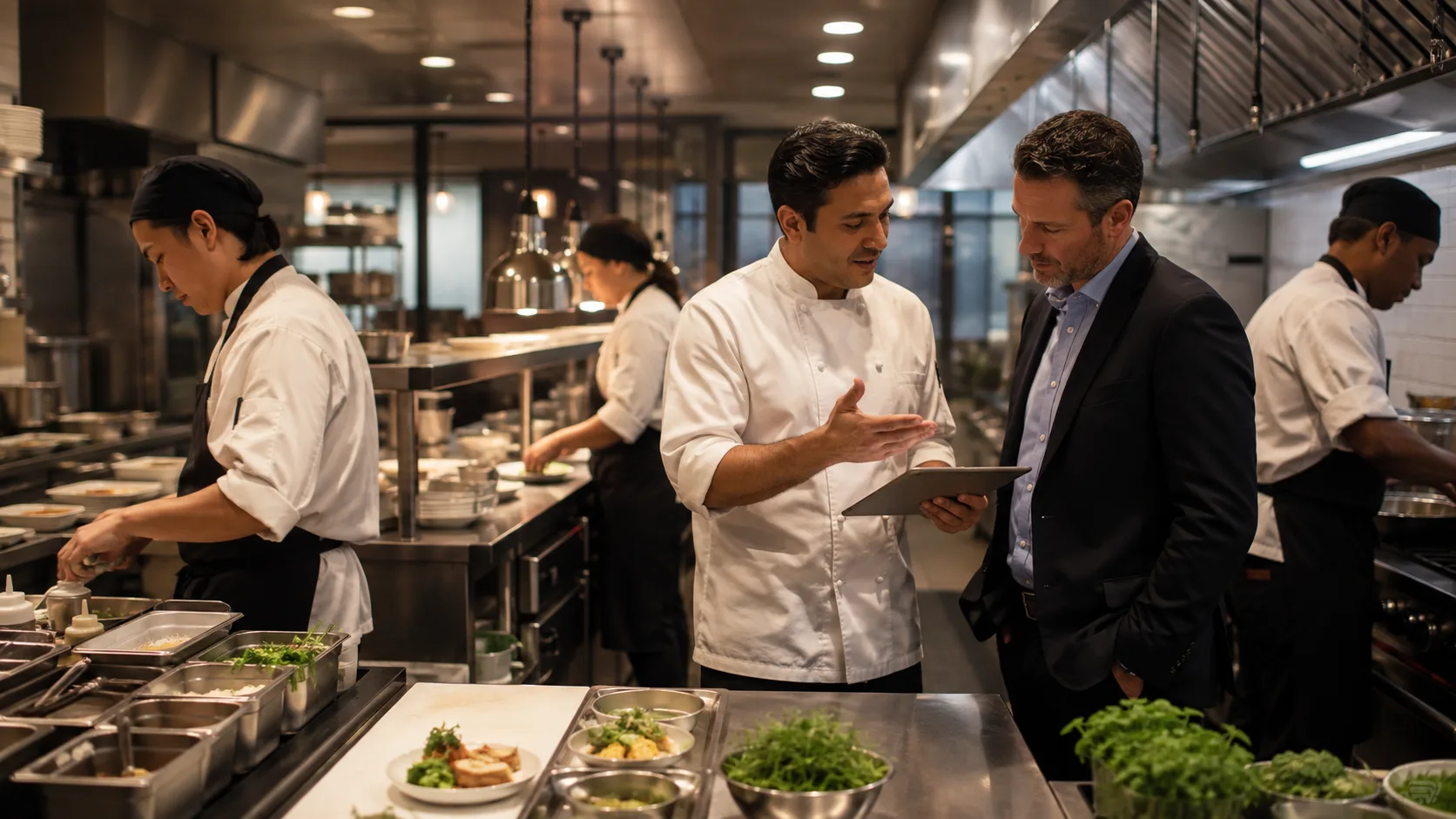 Restaurant Kitchen Operating Model