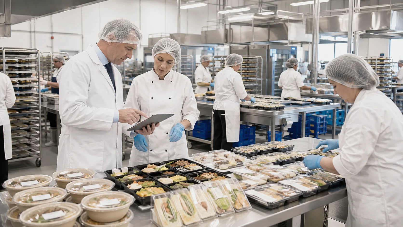 Supermarket Central Kitchen Operating Model