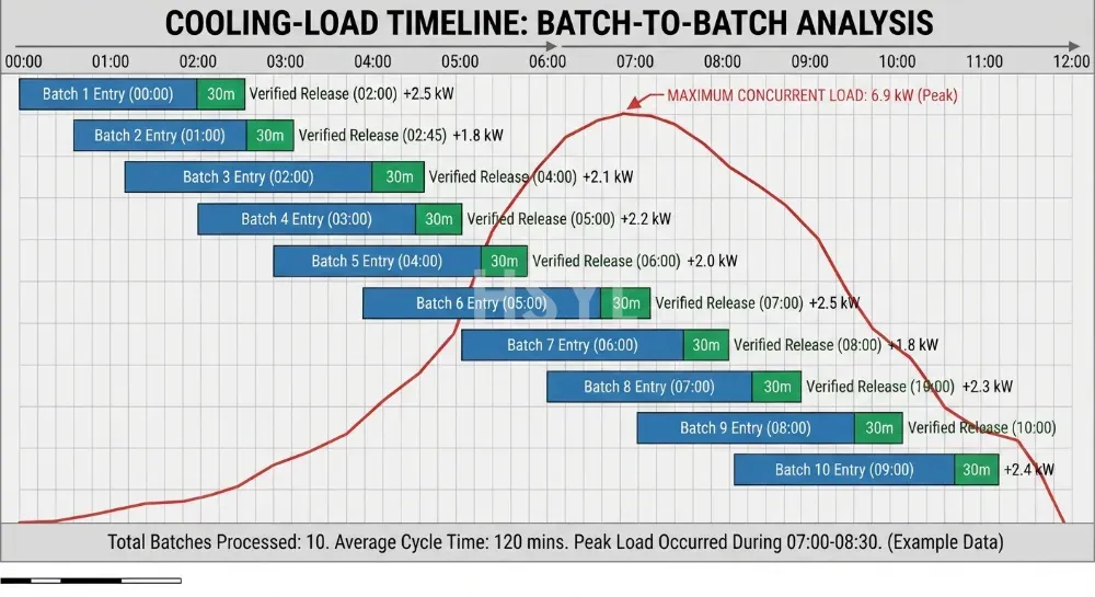 Blast Chiller Sizing: Calculate the Concurrent Food Load image 1