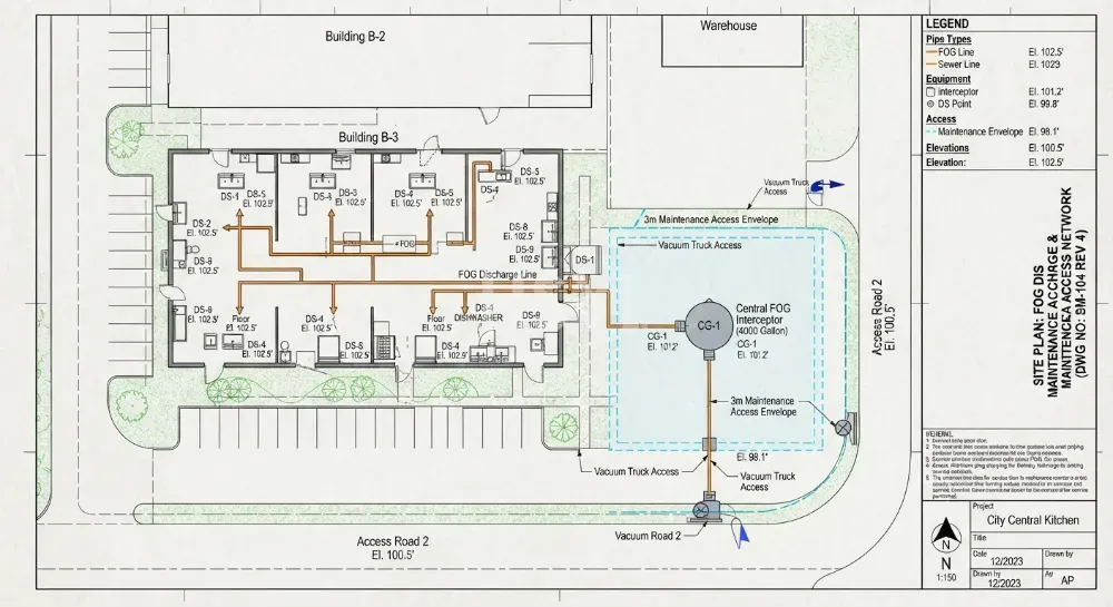 Commercial Kitchen Drainage and FOG Coordination: Map Every Discharge image 1