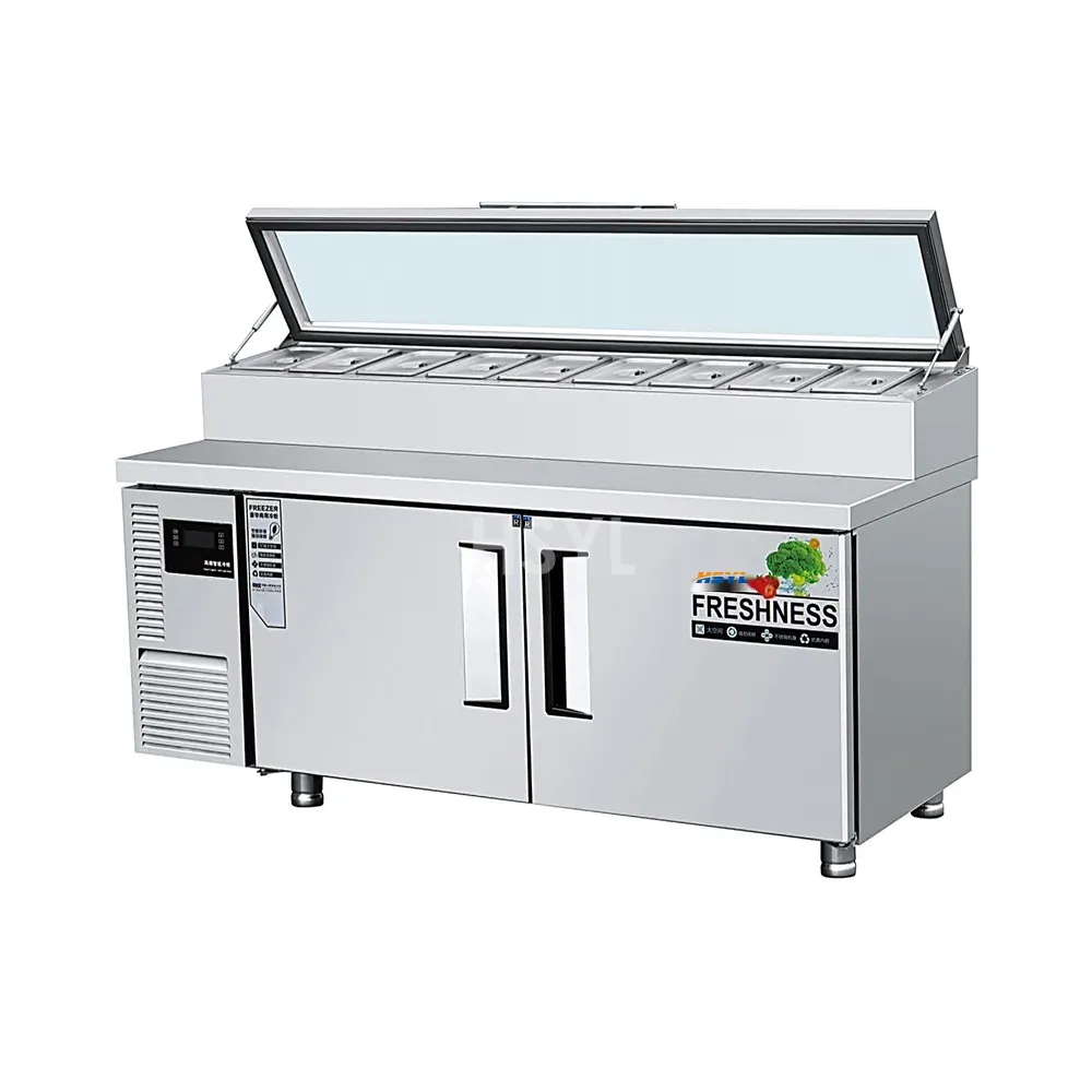 XSDUF-SALAD S Series Static Cooling Salad Table Fridge