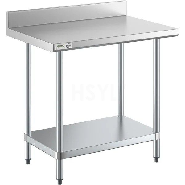 Stainless Steel Work Table with Undershelf