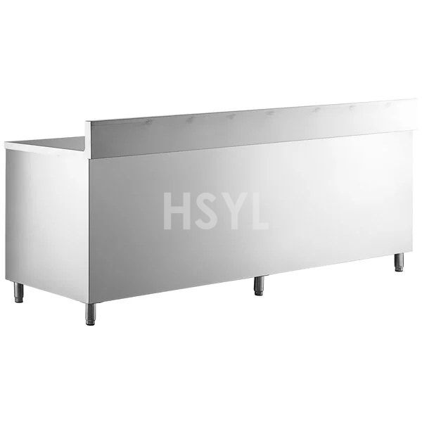 Stainless Steel Enclosed Base Work Table