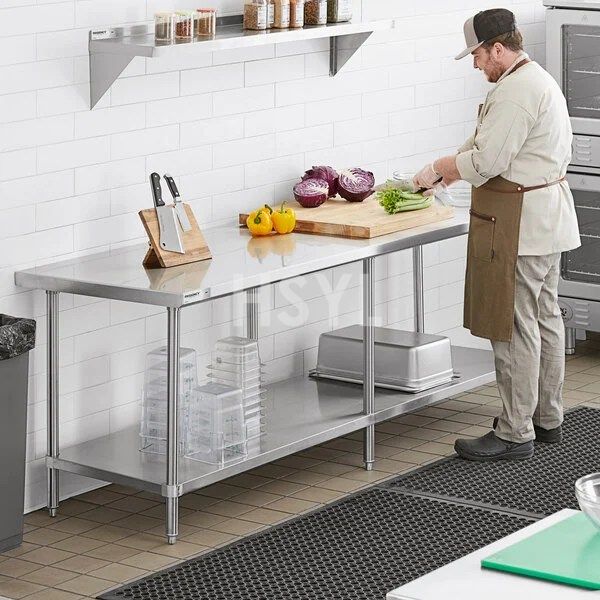 Custom Stainless Steel Work Table