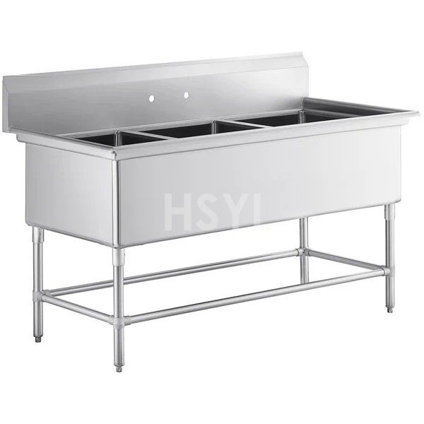 Commercial 3 Compartment Sink