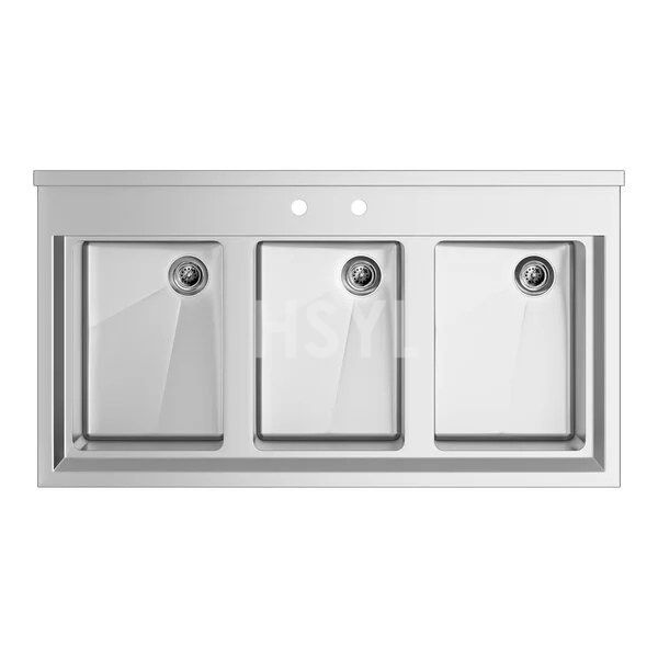 Underbar 3 Compartment Sink