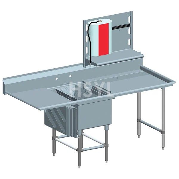 3 Compartment Sink Dishtable