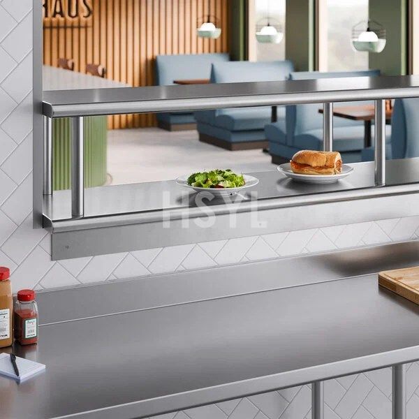 Stainless Steel Pass-Through Shelf