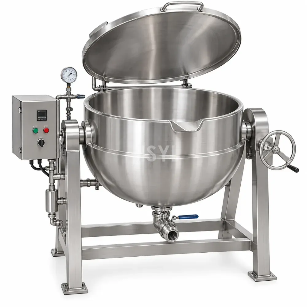 Steam Jacketed Kettles for High-Volume Batch Cooking