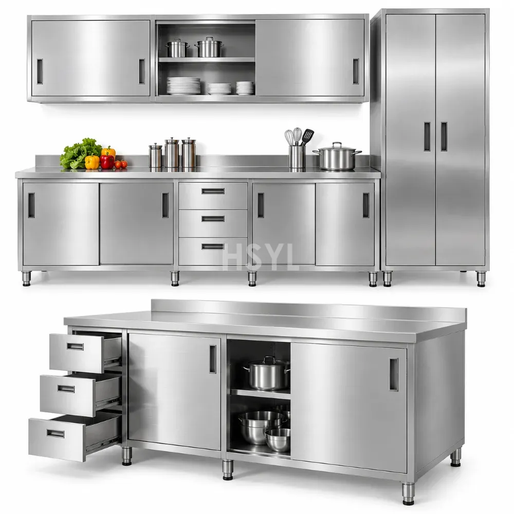 Stainless Steel Kitchen Cabinets