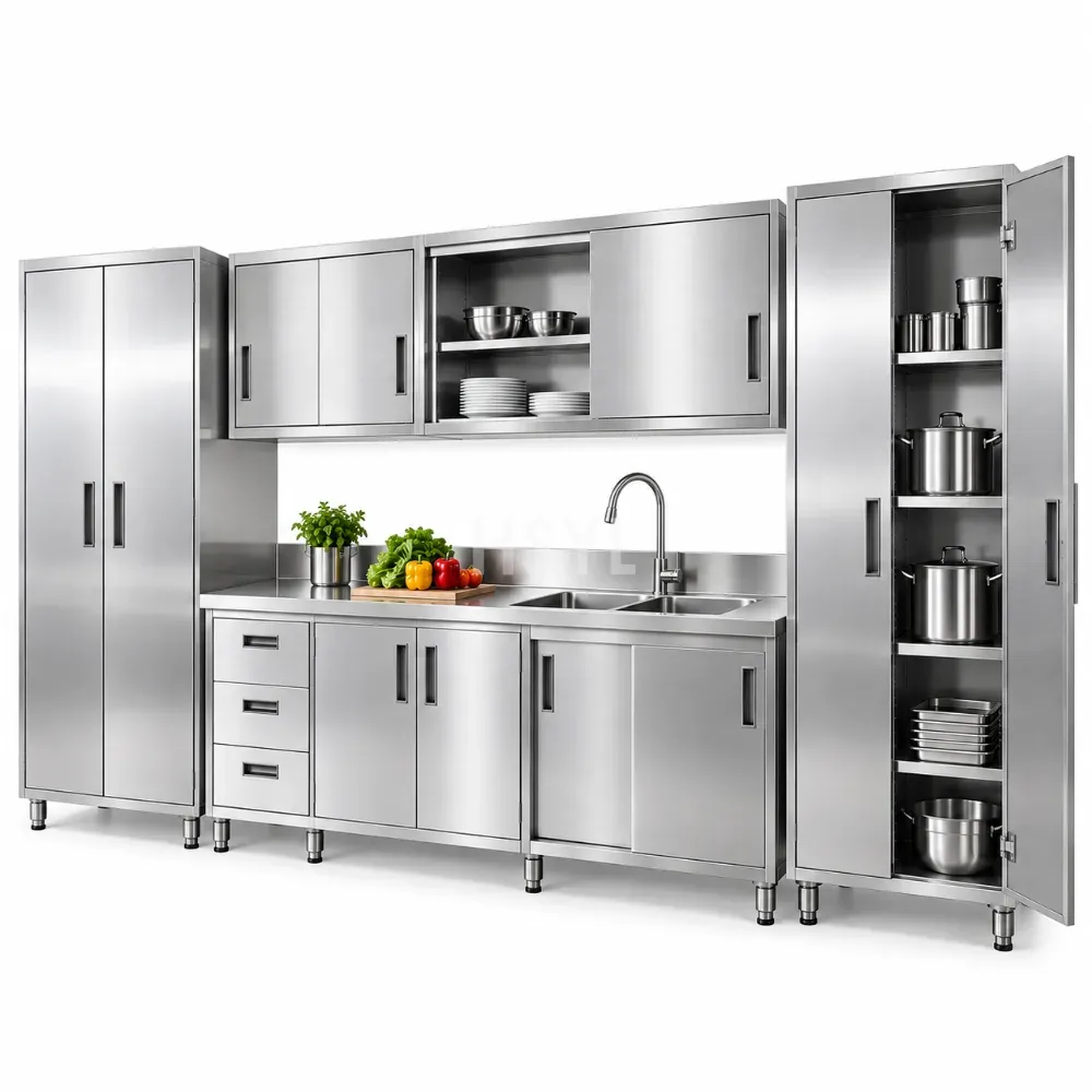 Stainless Steel Kitchen Cabinets