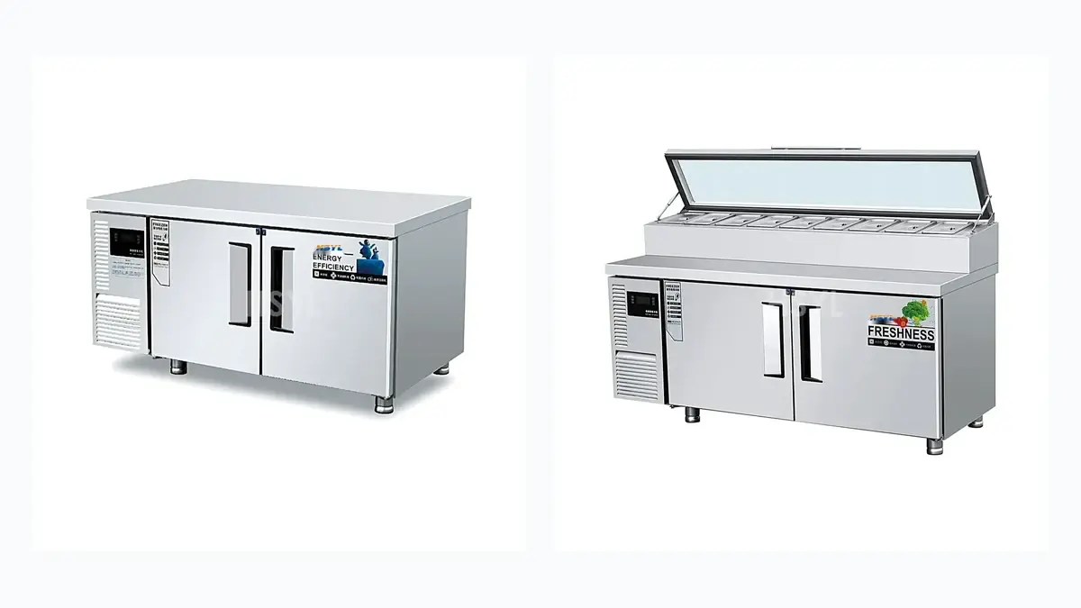 Commercial Undercounter vs. Worktop vs. Salad Prep Table Refrigerator: Airflow, Cooling & Sizing Guide image 1