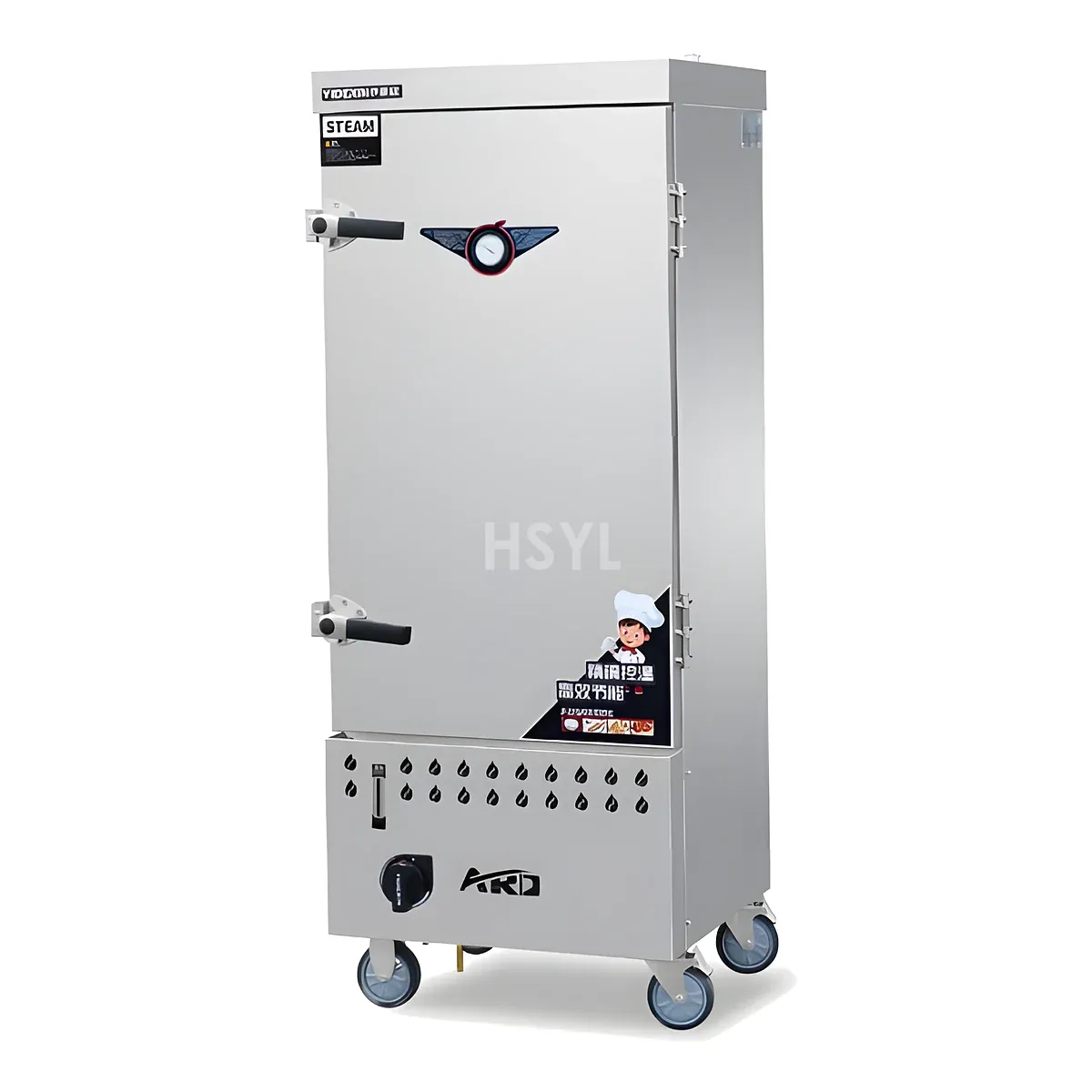 High-Efficiency Energy-Saving Commercial Gas Steaming Cabinet
