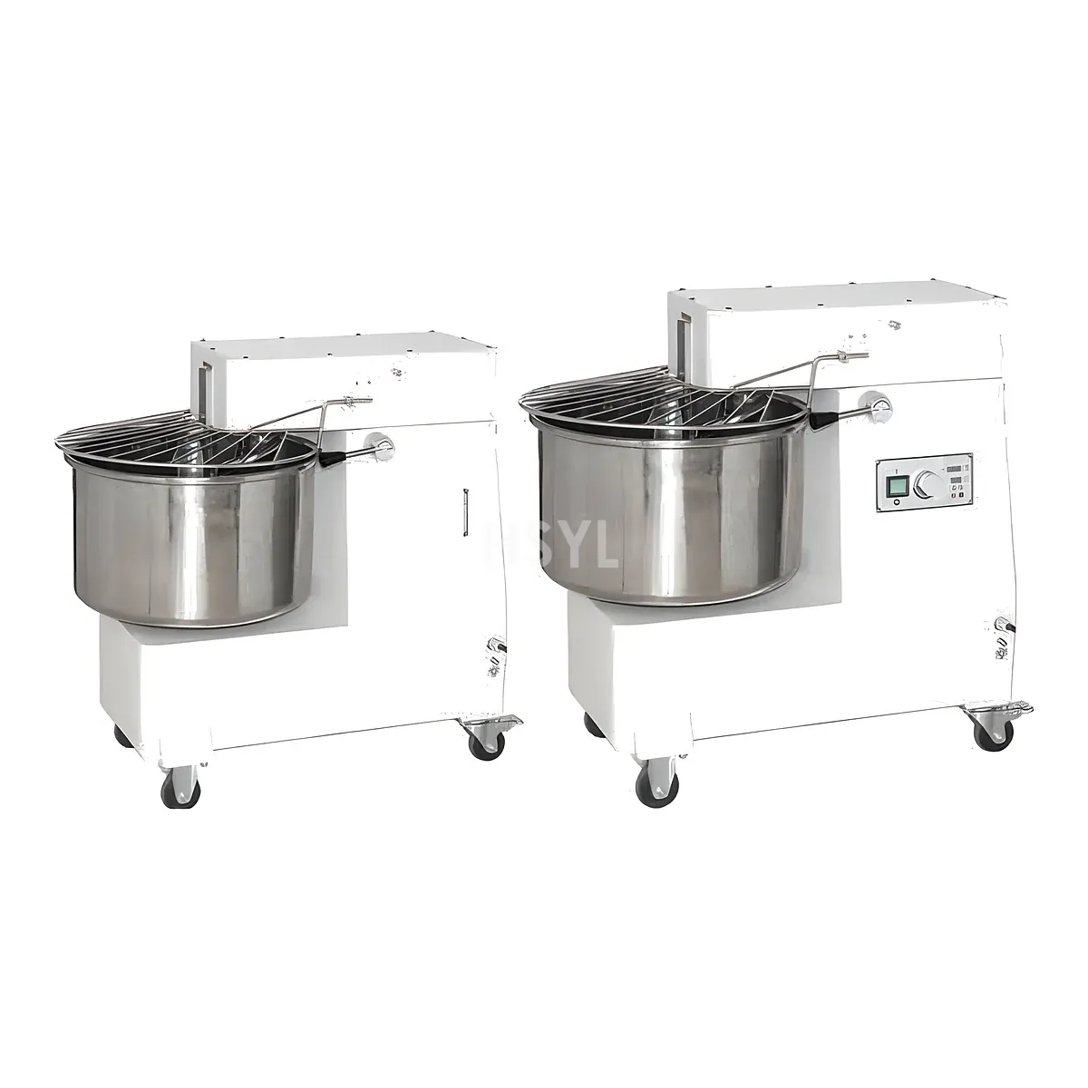 Commercial Dual-Action 2-Speed &amp; Inverter Spiral Dough Mixer