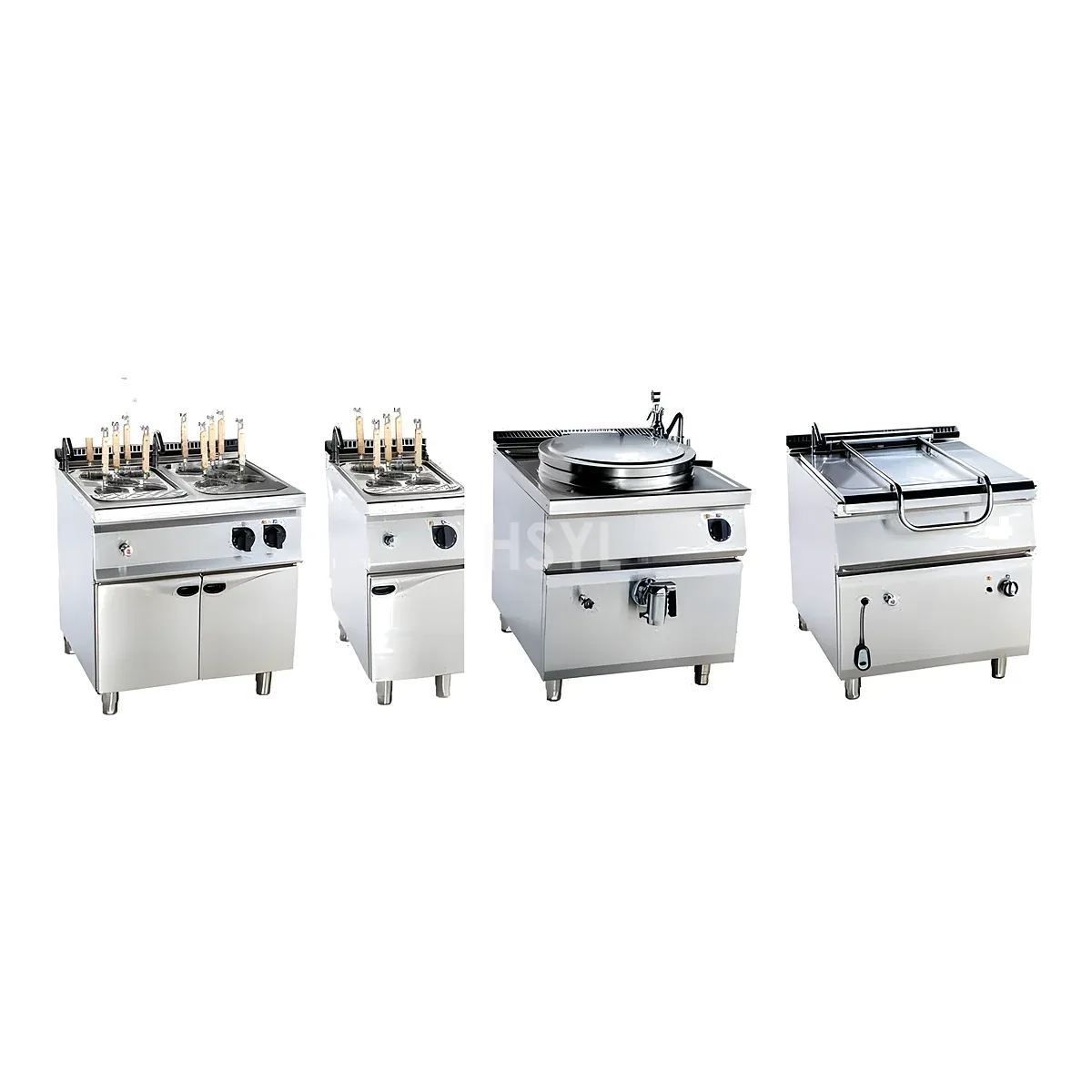 700 Series Floor-Standing Electric Pasta Cooker & Gas Tilting Bratt Pan