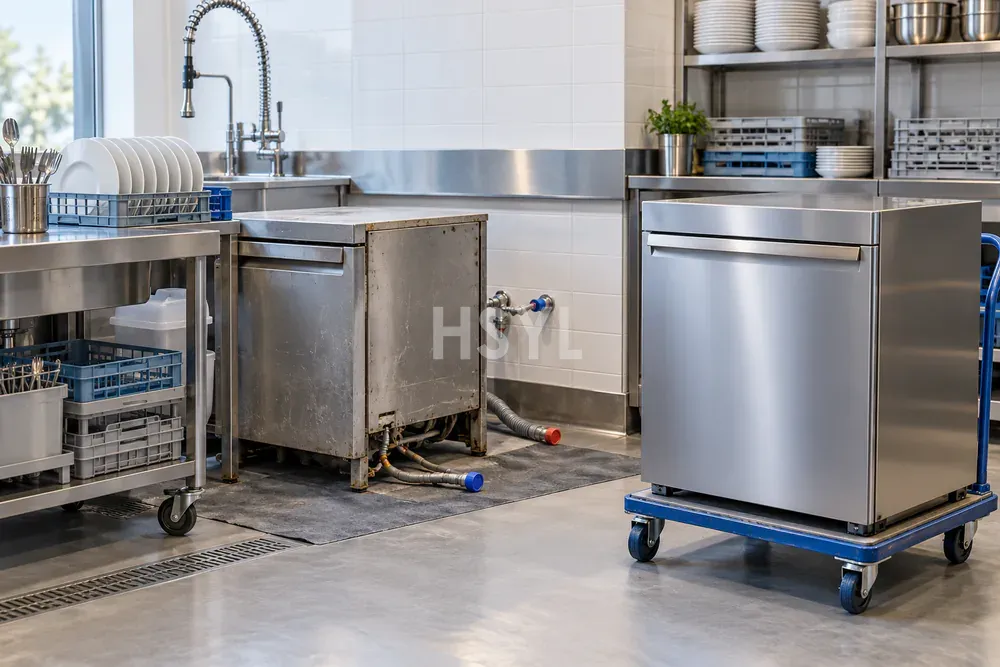 Replace a Commercial Dishwasher with Less Service Disruption image 1