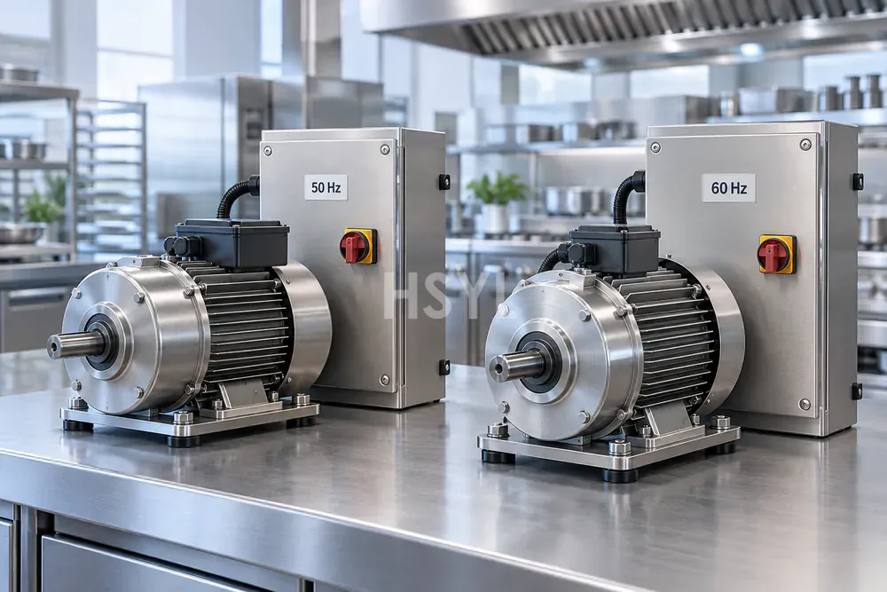 50Hz vs 60Hz Kitchen Equipment: Verify Each Component image 1