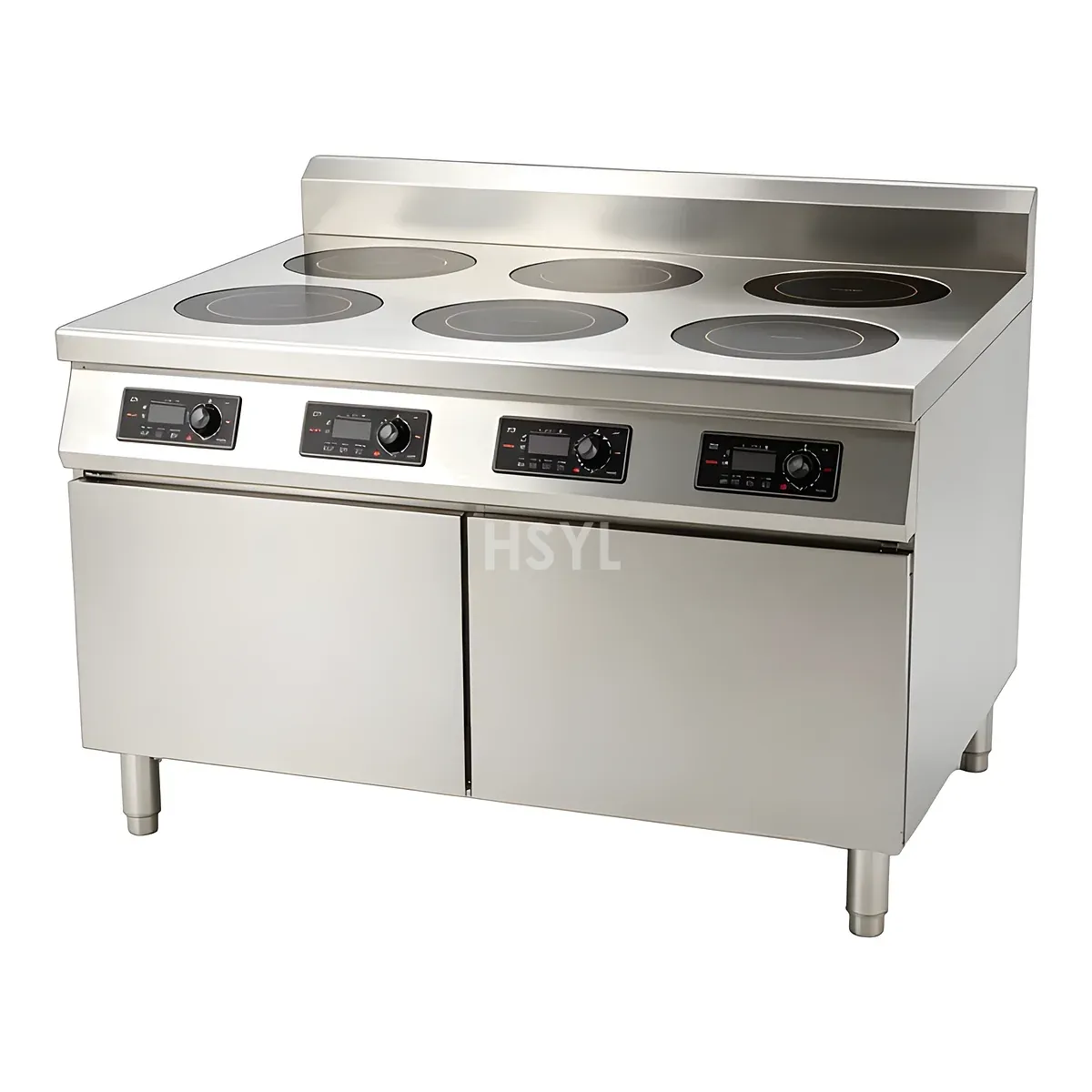 Commercial 4 & 6-Burner Induction Claypot & Casserole Stove