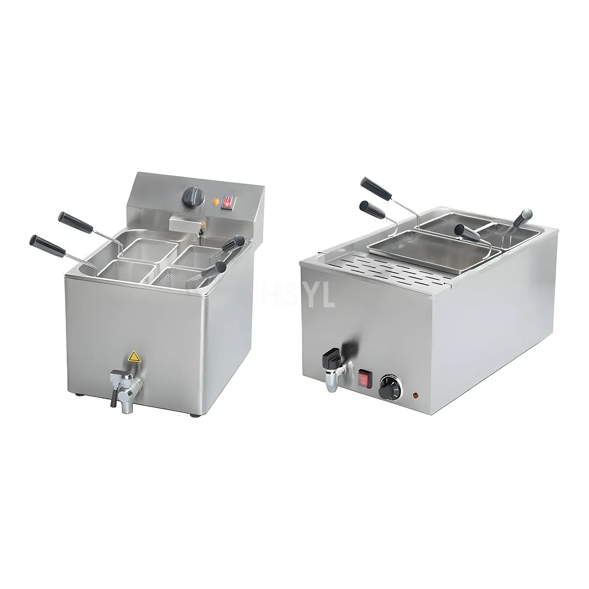 Countertop 3, 4 & 6-Basket Commercial Electric Noodle & Pasta Cooker