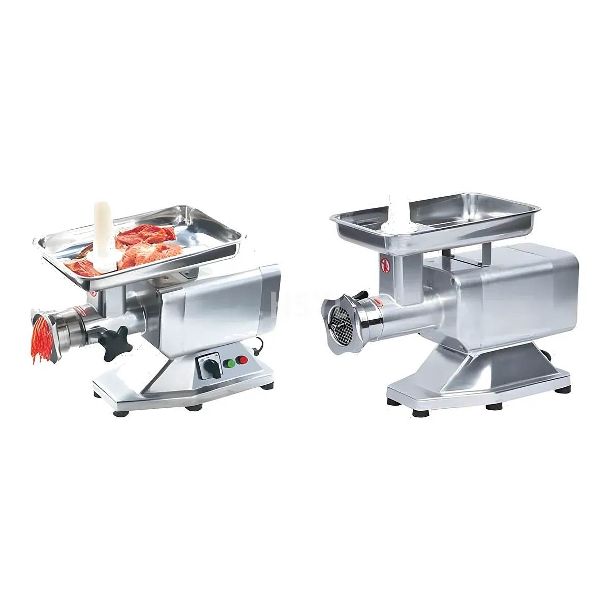 Heavy-Duty Gear-Driven Commercial Meat Grinder 150–450 kg/h