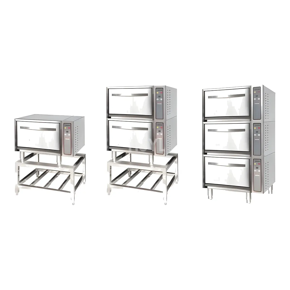 1, 2 & 3-Deck Commercial Electric & Gas Bakery Deck Oven