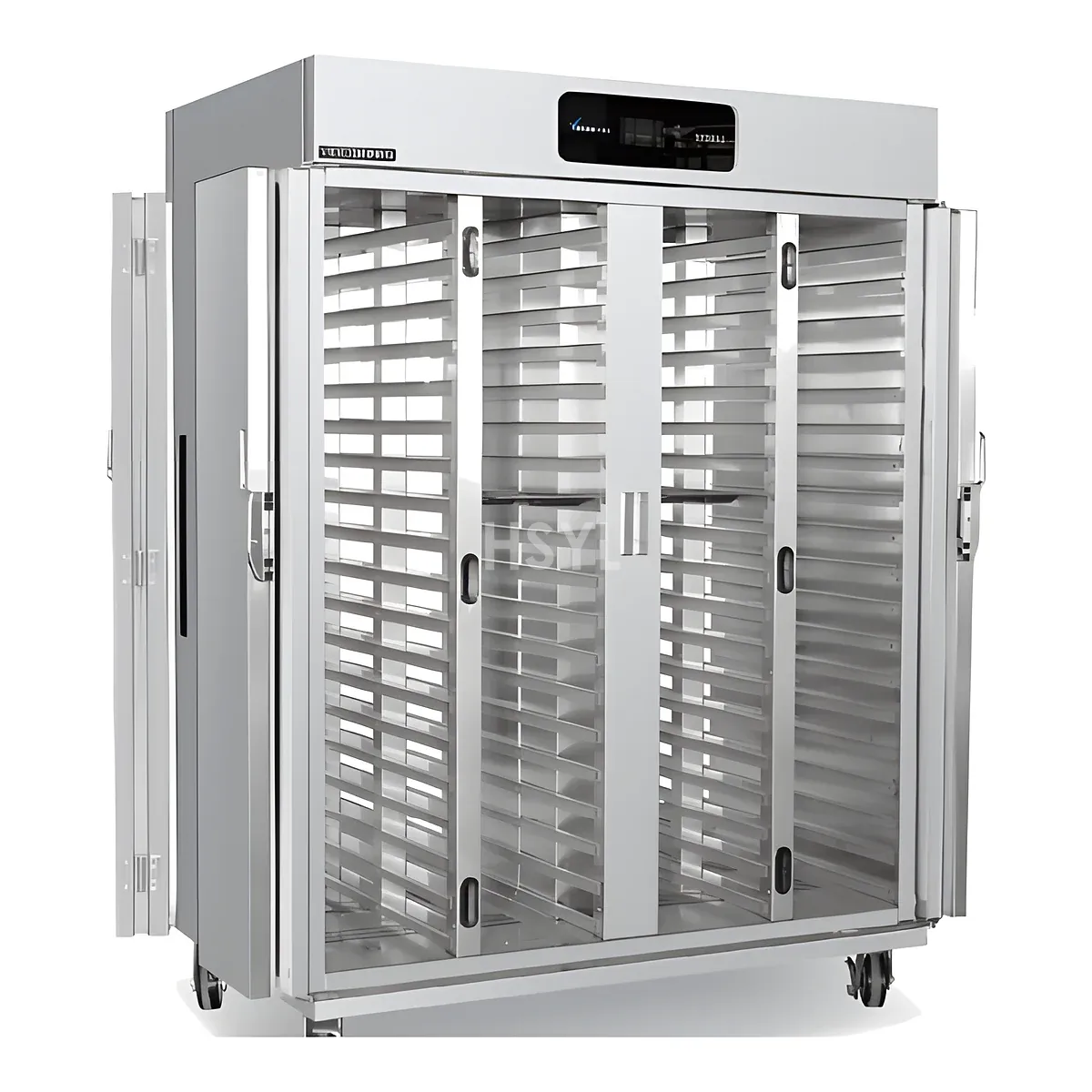 High-Density 16 & 32-Tier Cafeteria Fast-Food Tray Holding Cart