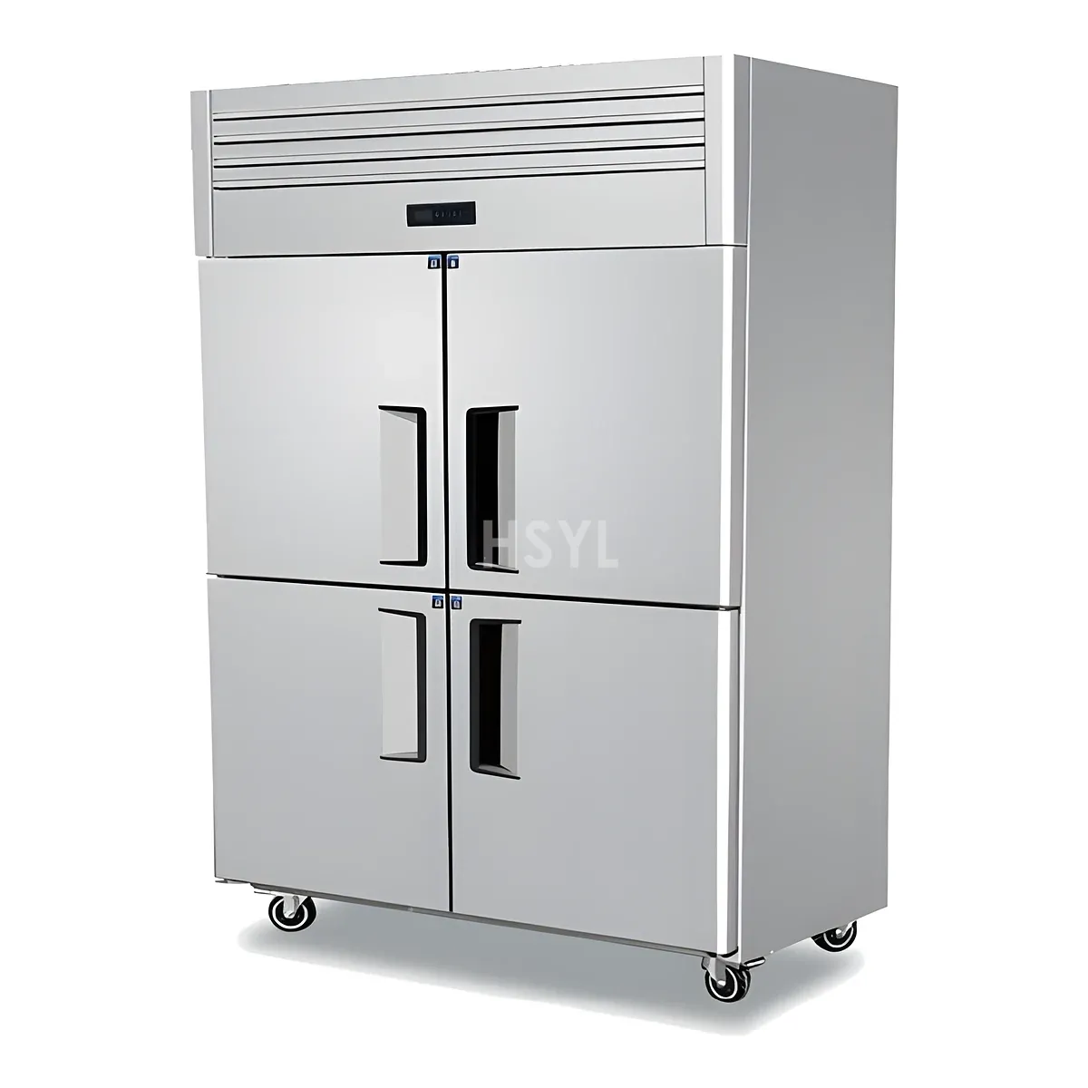 Fan-Cooled 4-Door Freezer & 800mm-Deep Refrigerated Worktable