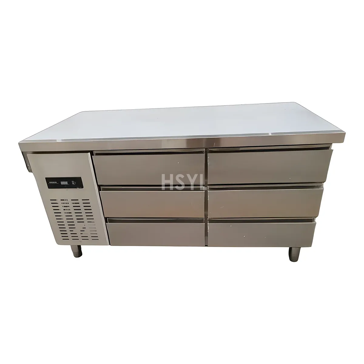 Commercial 4, 6 & 9-Drawer Refrigerated Chef Base & Prep Worktable