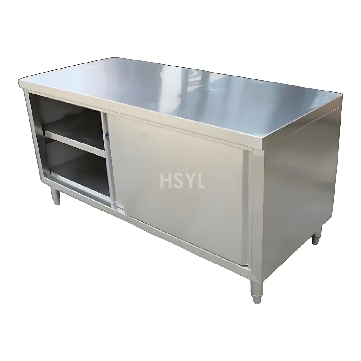 Stainless Steel Chef Garnish, Spice Rail & Expo Table